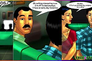 Savita Bhabhi's first time with a man in 3D