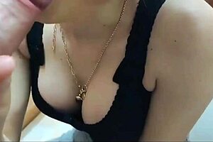 Stepson's big dick makes hot milf horny in the kitchen