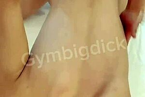 Gay Asian muscle hunk gets his ass fucked by his horny boyfriend