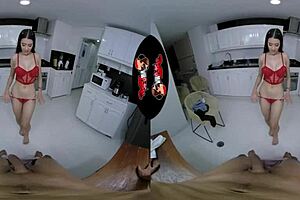 See how Vrlatina's perfect body gets fucked in this virtual reality porn video