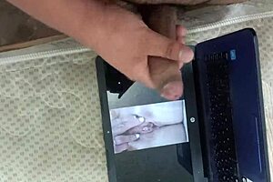 Homage to trueangela, male masturbation scene