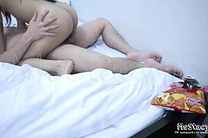 Young Asian couple’s homemade porn video called “Iyot’s pinay girlfriend’s naughty breakfast”