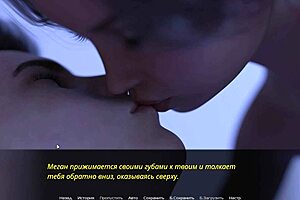 Big cock fucking and deepthroat blowjob in Echoes of Lust game