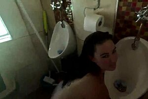 Compilation of amateur couples peeing in the shower and on each other at a nude resort