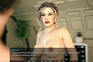 Beautiful anime game with 3D big-boobed women