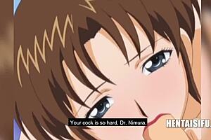 The hot anime porn with patient and doctor in the hospital