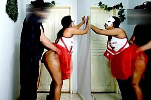 Hot nurse goes wild and gives a great blowjob