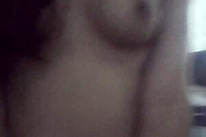Small-boobed teen avoids anal sex in homemade video