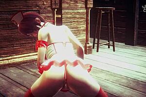 Japanese nurse Ayumi needs your help in this 3D cartoon