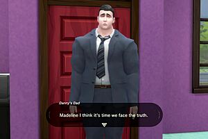 Danny Phantom's secret desire: fucking his own mother in The Sims 4