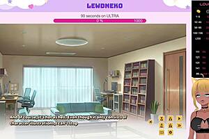 Vtuber Lewdneko's erotic gameplay of Love Cube Part 4
