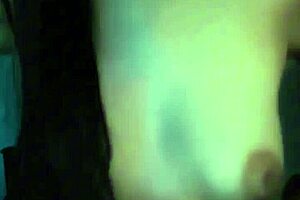 Beautiful whore rides your cock at night like an amateur