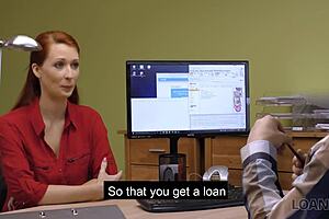Loan4k sexy girl gets money through various sexual acts