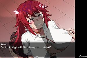 Futa and solo play in a Japanese-style game