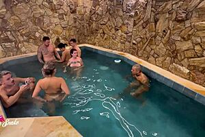 Wife's threesome at motel brings alternative action to life