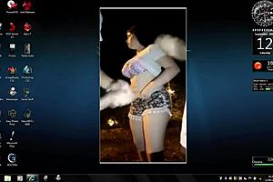 Skype sex with an amateur couple goes wrong