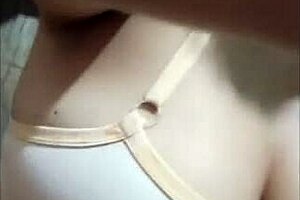 Stepmother and stepson in a tempting situation in homemade porn video