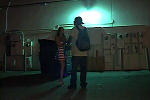 Public humiliation of a white MILF with a deepthroat BJ and facial from a BBC