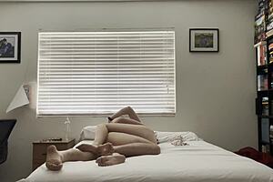 Hot amateur sex: kissing and rubbing in side and reverse cowgirl positions