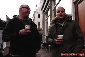 Real European sex workers in action