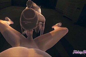 3D anime of Sasha's wild rendezvous in uncensored hentai
