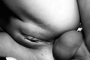 Red and pink orgasms from a novice prostitute's anal sex