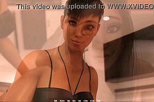 Teen with amazing ass, first time anal scene