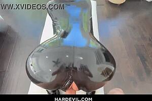 Big tits bouncing while being fucked and foot fetish is met