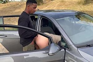 Alessandra's big ass causes her to cheat outside