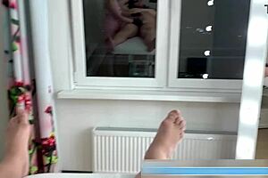 Beautiful amateur Sugarnadya's special talent: tongue massage