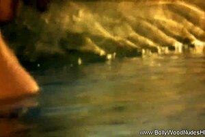 Beautiful Indian woman dancing erotic dance