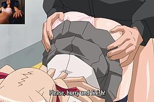 Young girl prefers cum to dinner in this hentai video
