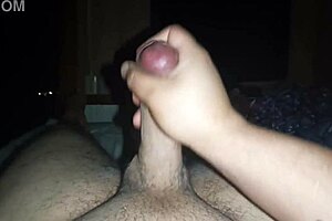 Amateur guy masturbates and cums hard on camera