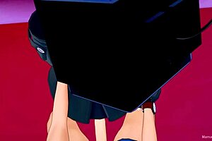 3D Skibidi toilet hentai action with TV star