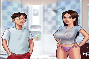 Summertime Saga - E1 17: A steamy anime experience with Animeteen's touch