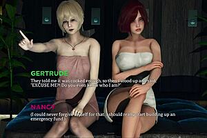 Beautiful big-chested women in hot scenes in Eternum 57
