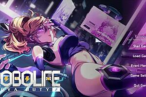 Cute teen sexdoll in Nova Duty, a Robolife2 hentai game
