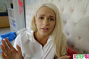 Emma Hix, the tiny teen stepsister wanted to skip school but got into some trouble instead