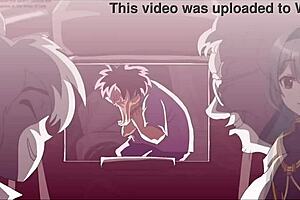 Crossdressing room trial with machine translated subtitles