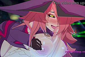 3D animated anime: Nine the Phantom in action