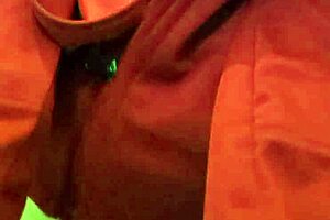 Natural tits and pissing fetish action in a homemade video
