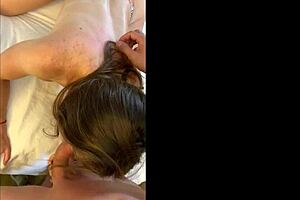 Beautiful woman in her prime gets her face fucked hard