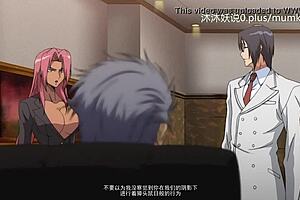 Beautiful Chinese woman's big ass in uncensored hentai anime