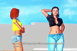 3D game with big-boobed milfs and monster cocks