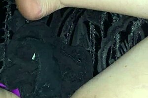 Step-sisters’ wet panties – a kinky instruction for masturbation