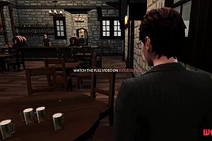 Horns watch as Ginny and Hermione get naughty