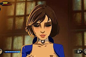 Adult animation with a hint of parody: Biocock intimate with Zone