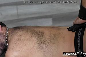 Gay bear gets it rough with otter in hardcore anal sex scene