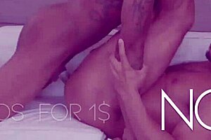 First time gay anal scene with a big black cock