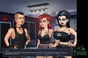 Rockeira and gamer make perfect couple in game